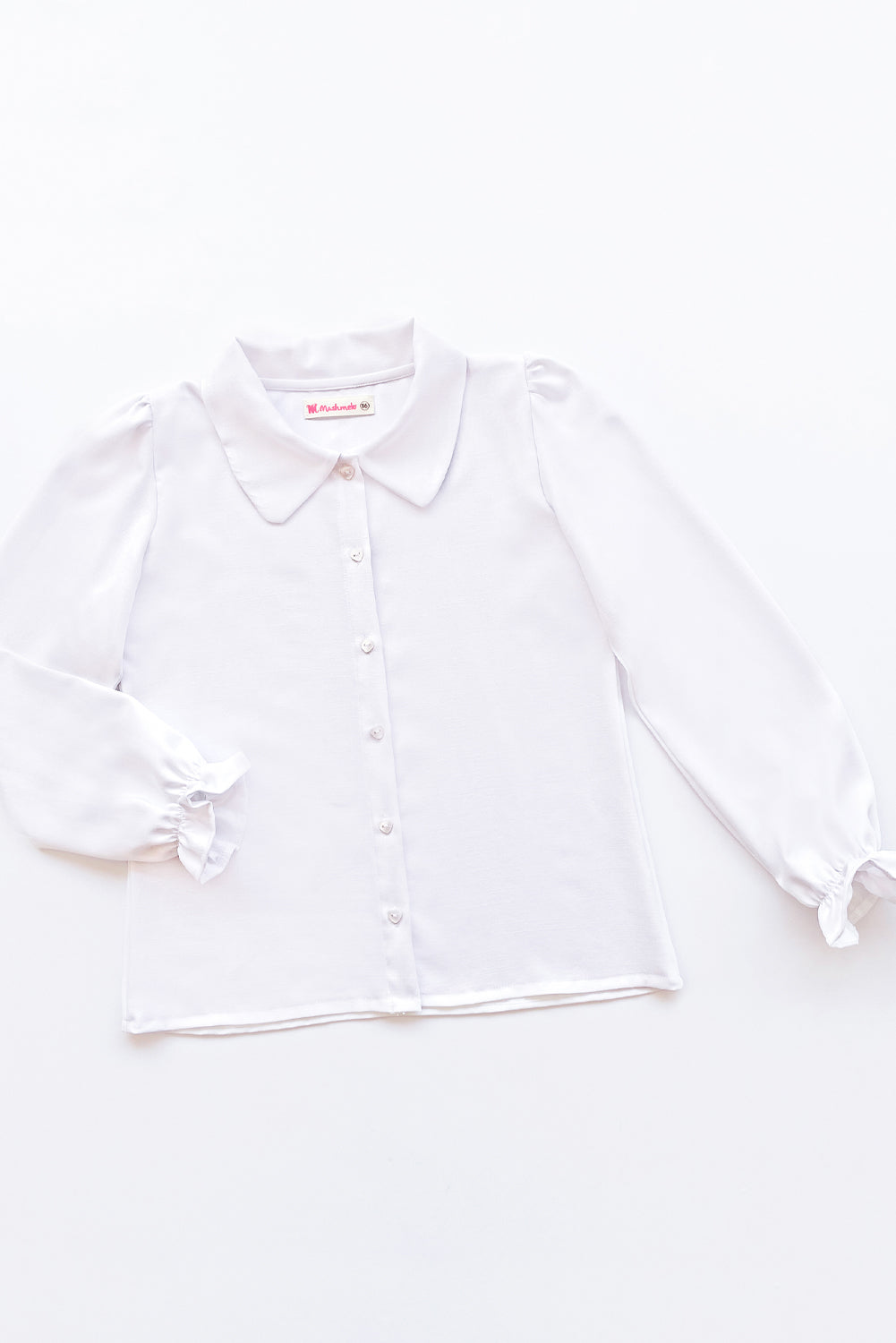 Blusa Boho con Cuello Camisero