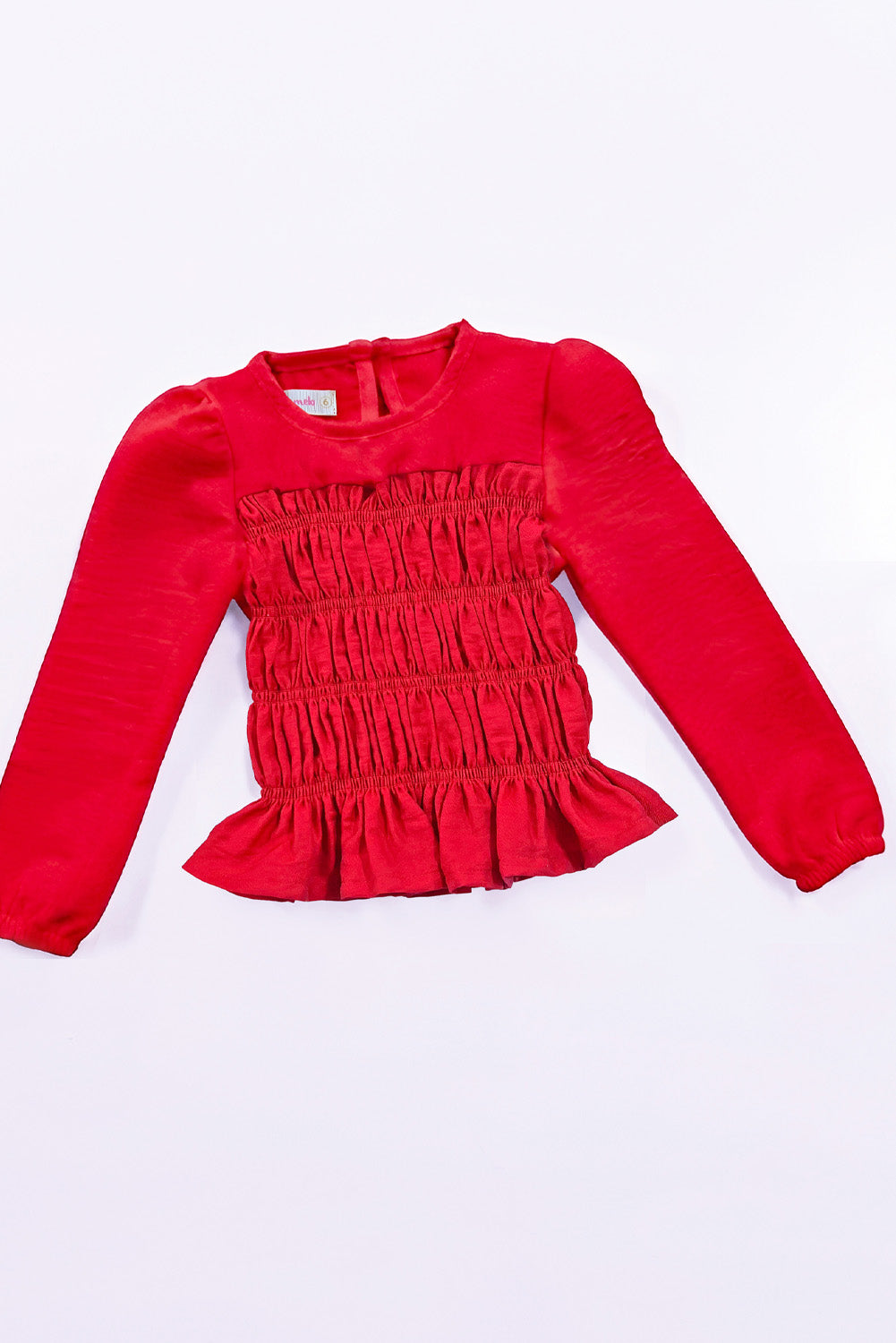 Blusa Manga Larga Multiagujas