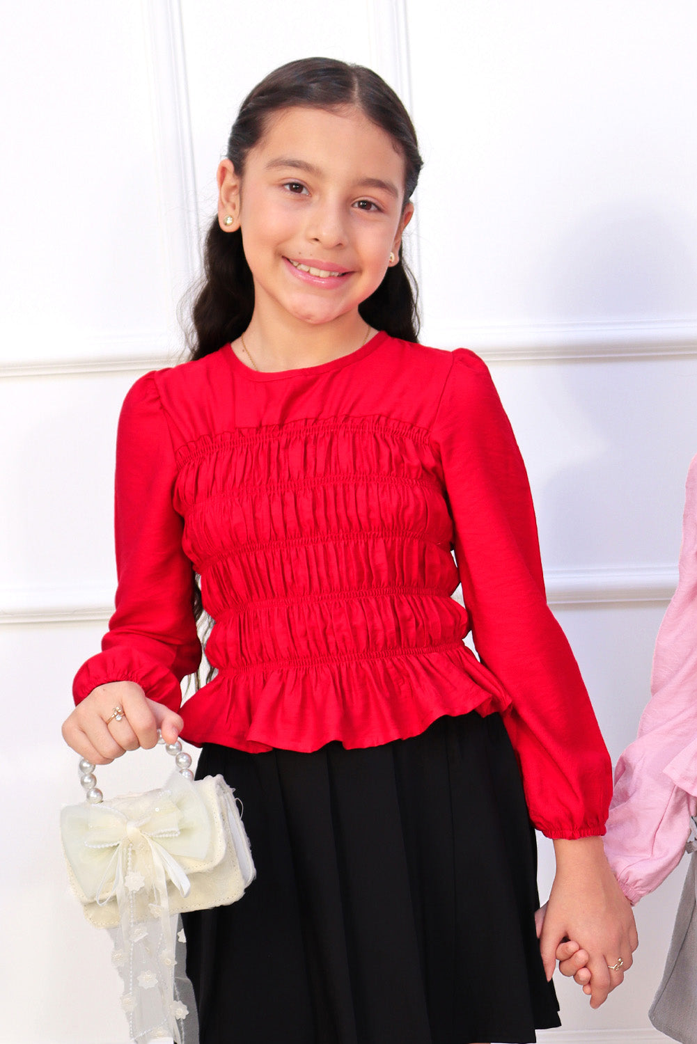 Blusa Manga Larga Multiagujas