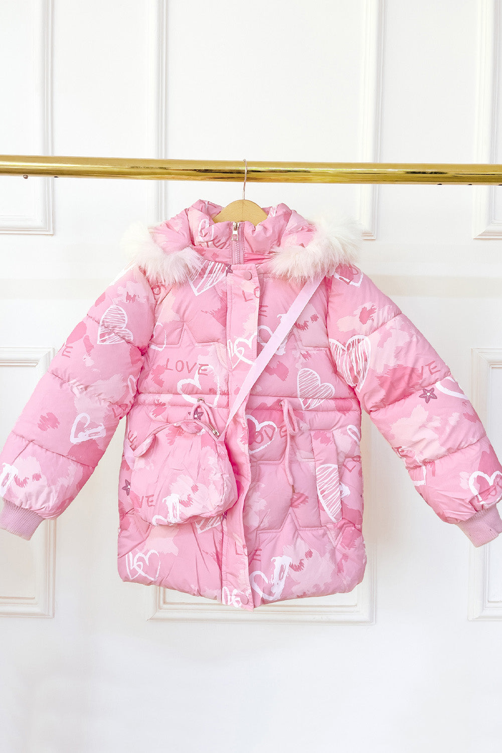Chaqueta Impermeable Estampada