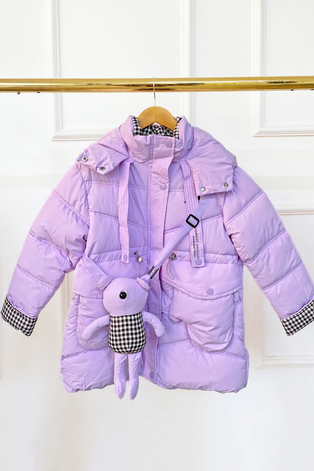 Chaqueta Impermeable con Osito