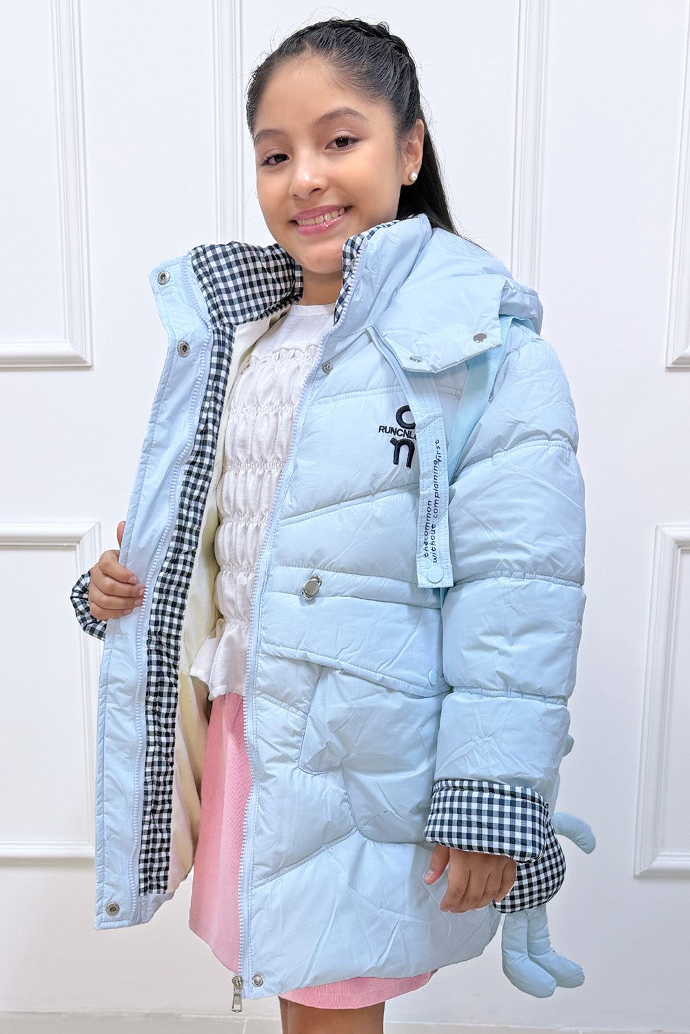 Chaqueta Impermeable con Osito