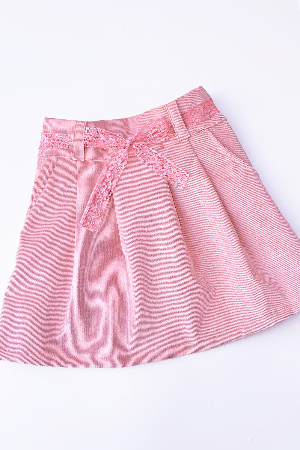 Falda Short con Detalle de Greca