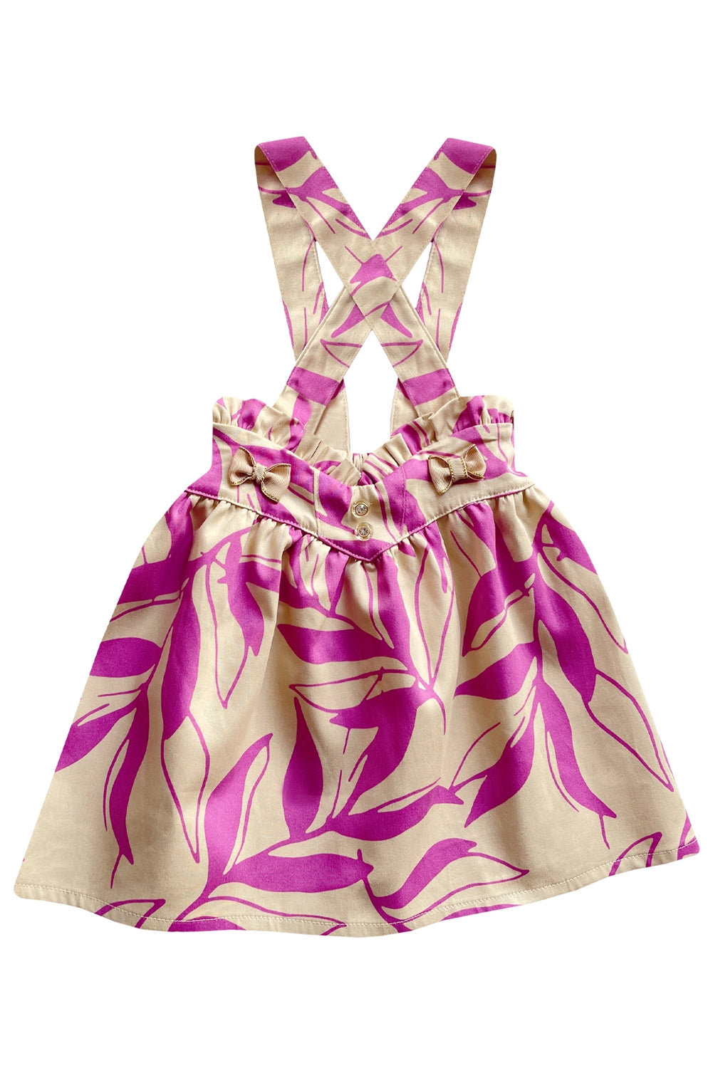 Jumper con volantes carrugados en cintura