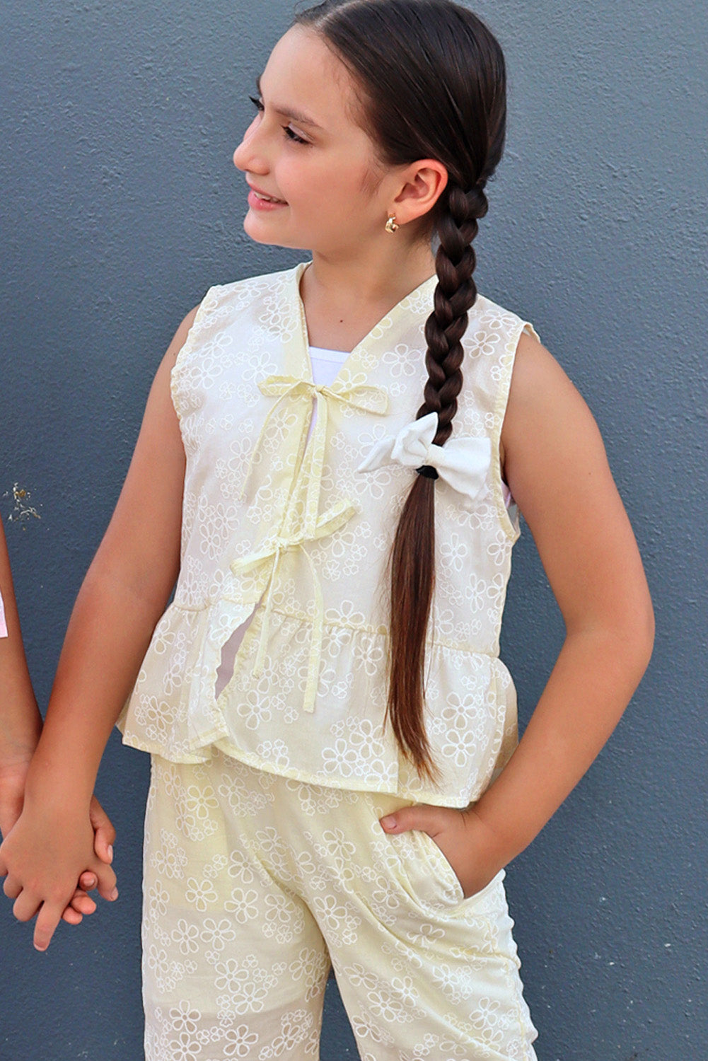 Set de 3 Piezas en Brodery y Algodón Pima