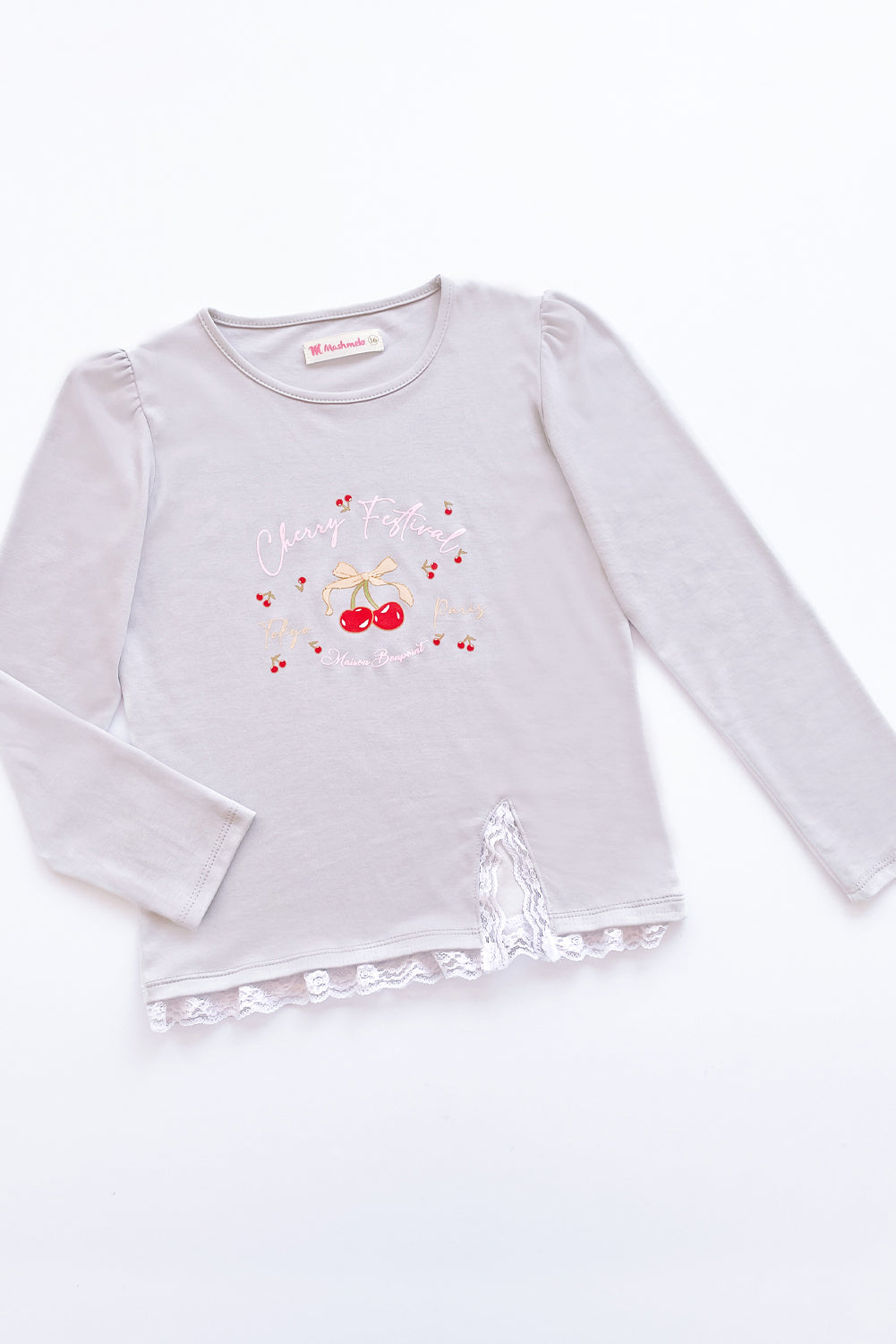 Polo con Estampado y Detalles de Greca Labrada
