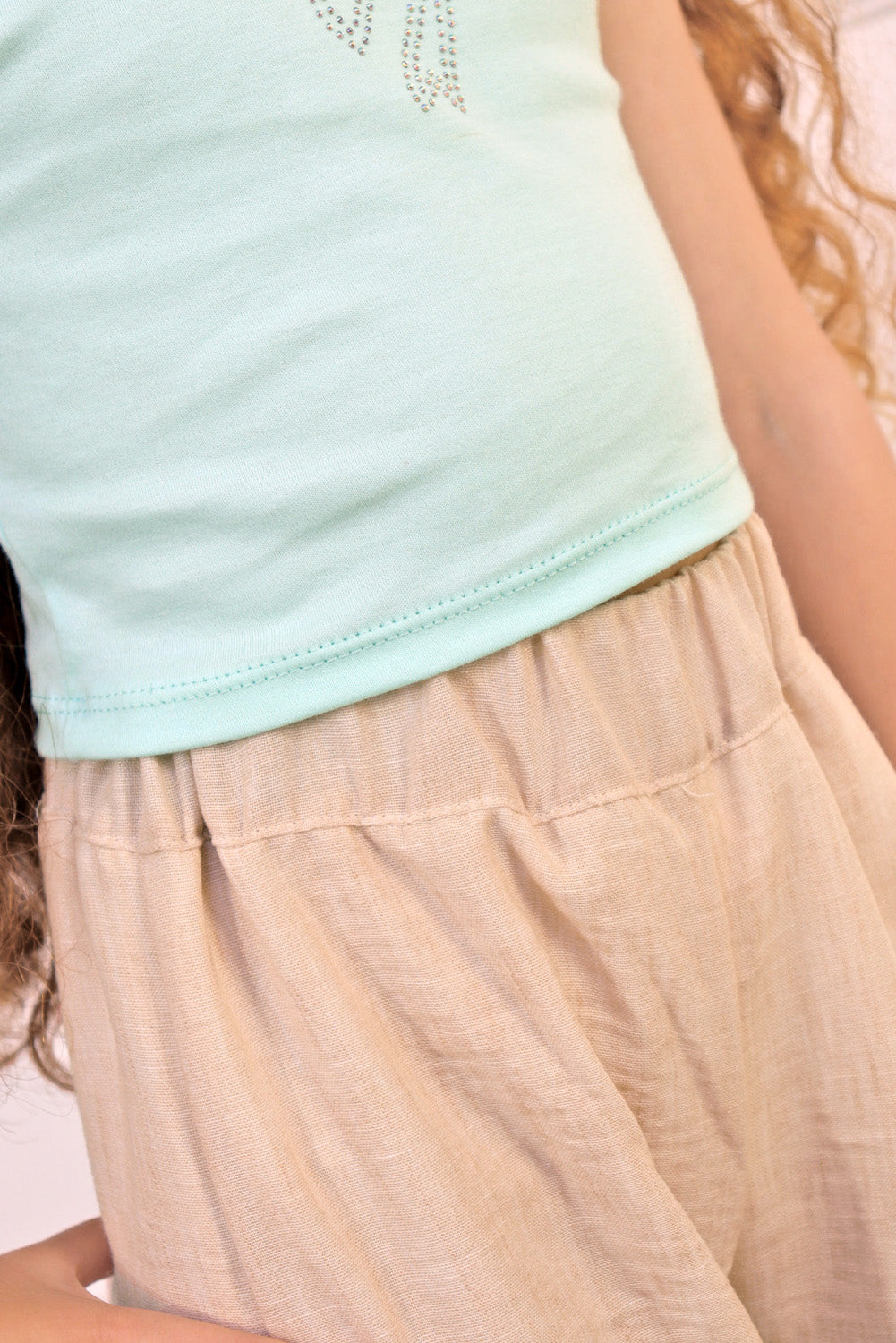 Pantalon cargo con short interno