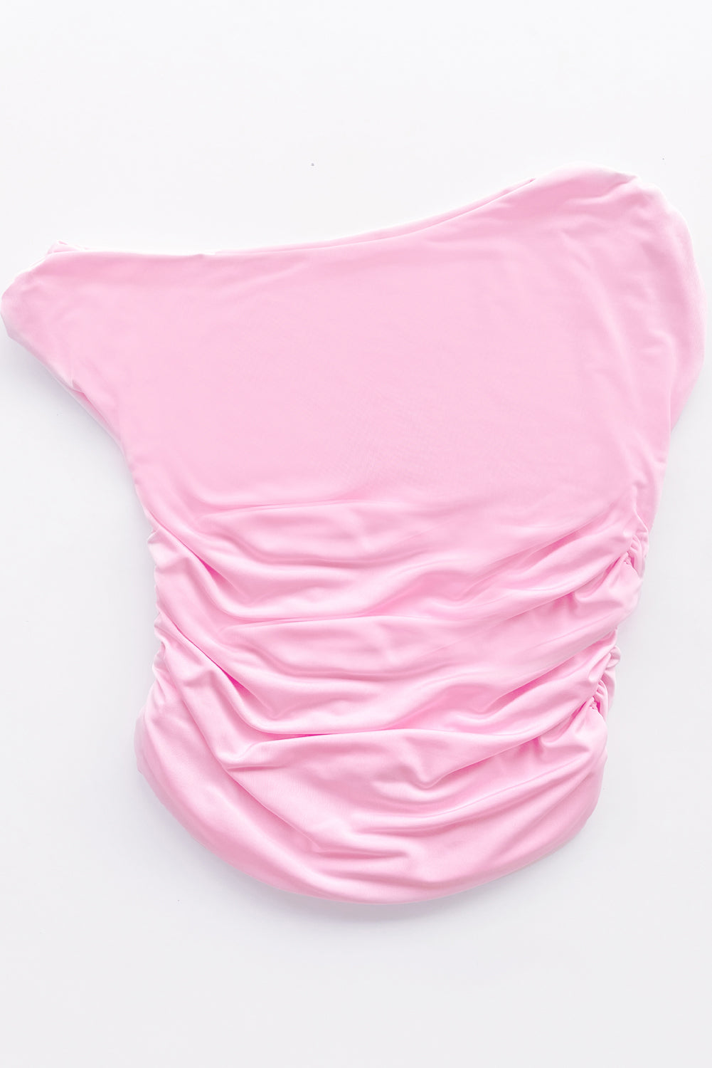 Top de hombro descubierto con delicado elasticado