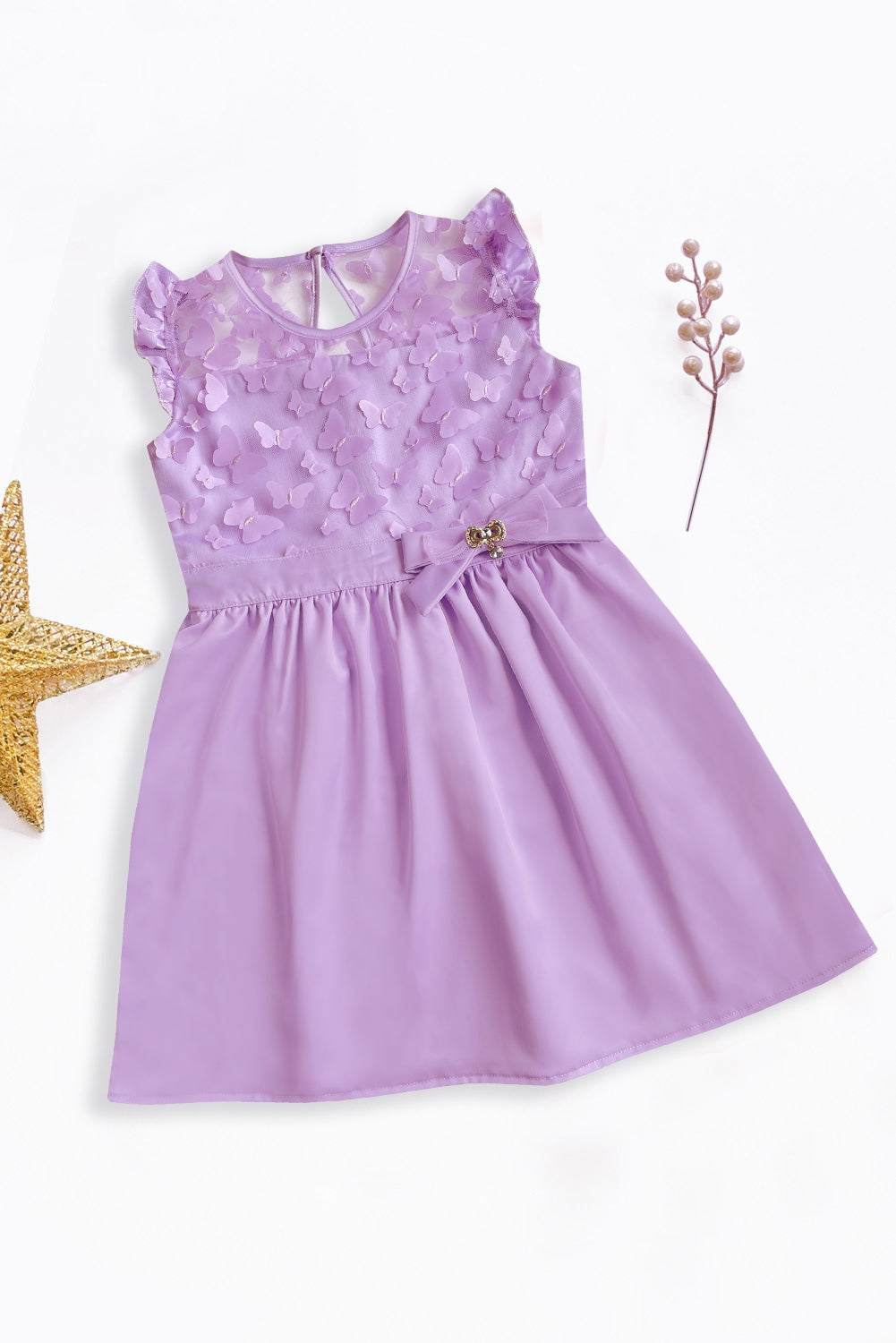 Vestido de mariposas