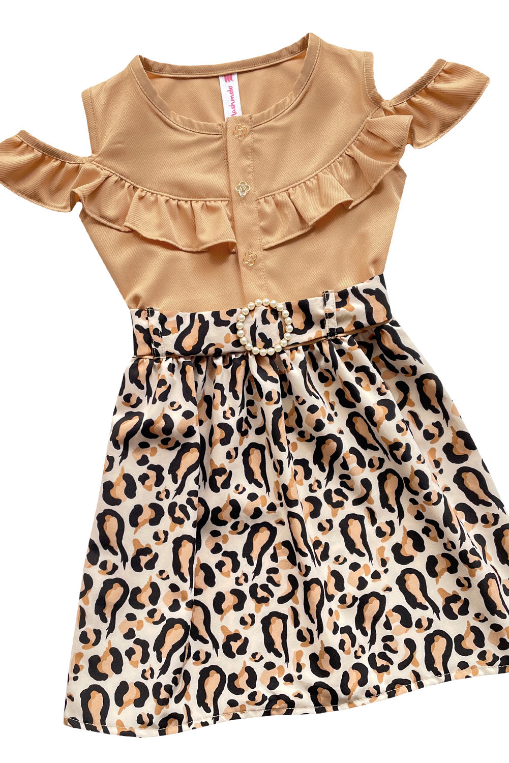 Vestidos con Volantes en Pechera