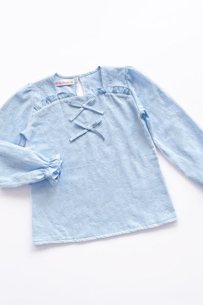 Blusa en Tela Labrada