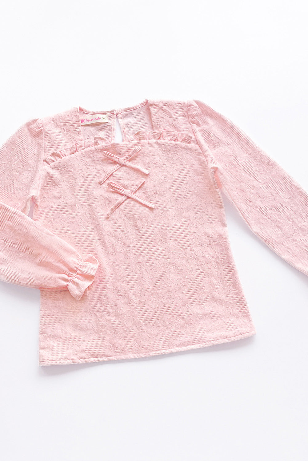 Blusa en Tela Labrada