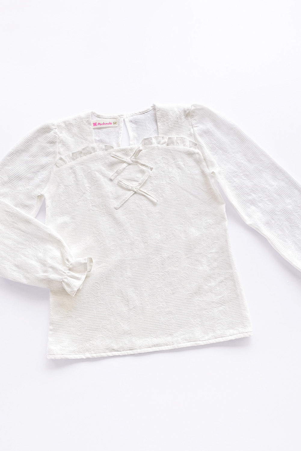 Blusa en Tela Labrada
