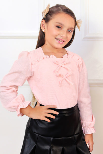 Blusa en Tela Labrada