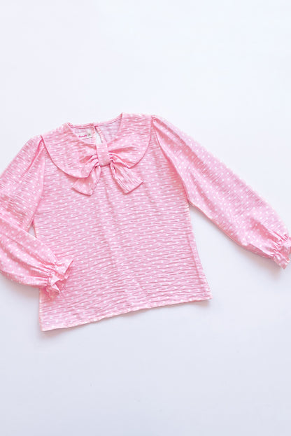 Blusa con cuello Peter Pan