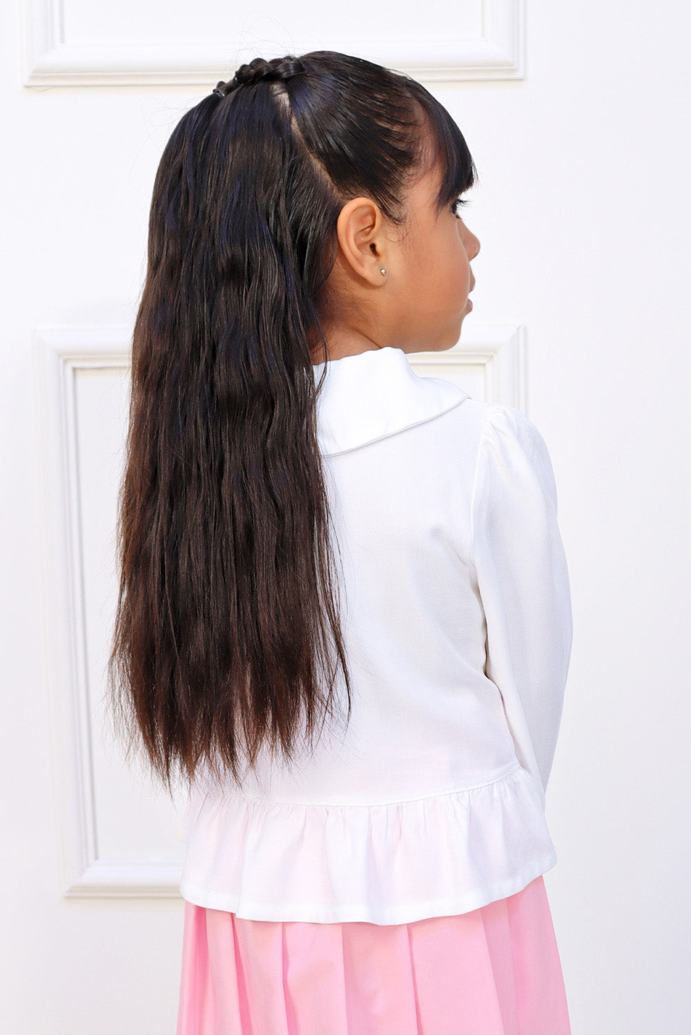 Blusa Manga Larga con Encaje