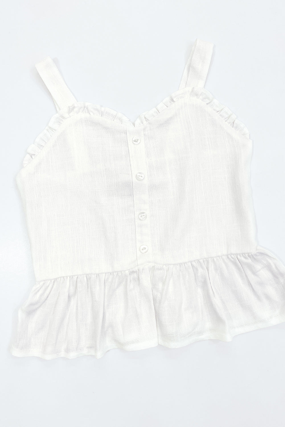 Blusa con Tirantes y Escote Corazón