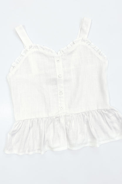 Blusa con Tirantes y Escote Corazón