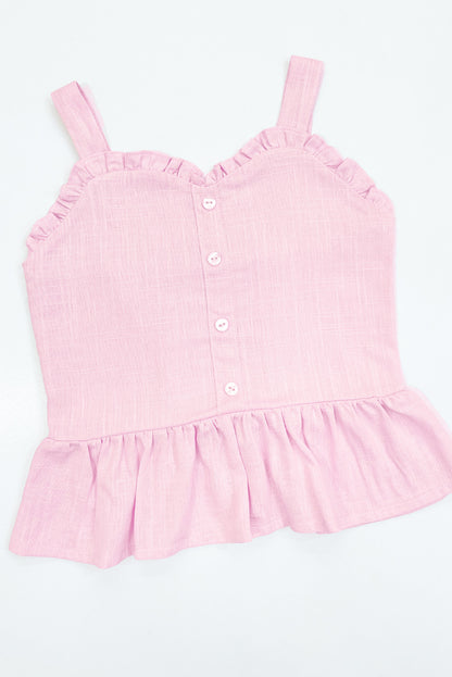 Blusa con Tirantes y Escote Corazón