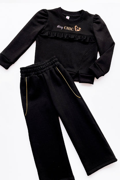 CONJUNTO DE BUZO ASIMETRICO CON PALAZO