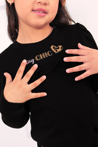 CONJUNTO DE BUZO ASIMETRICO CON PALAZO