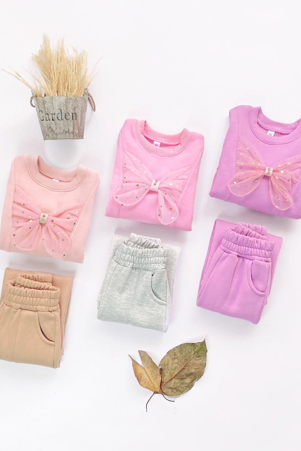 Conjunto de Buzo de Polera y Pantalón Palazzo para Niña – CBNA0039