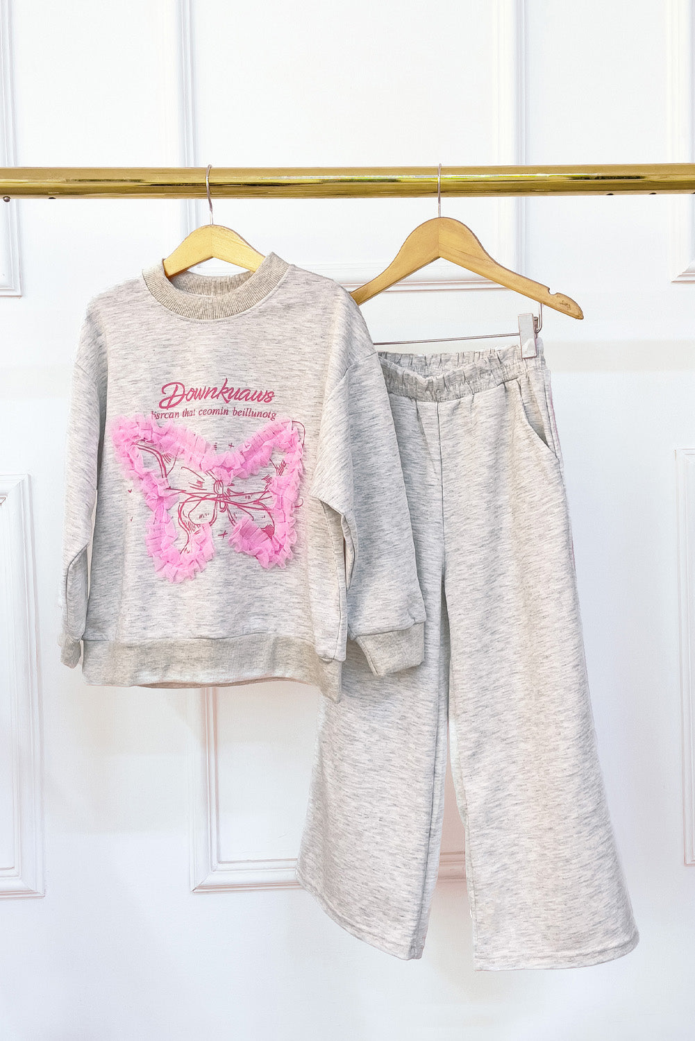 Conjunto Buzo con Mariposa en Tull