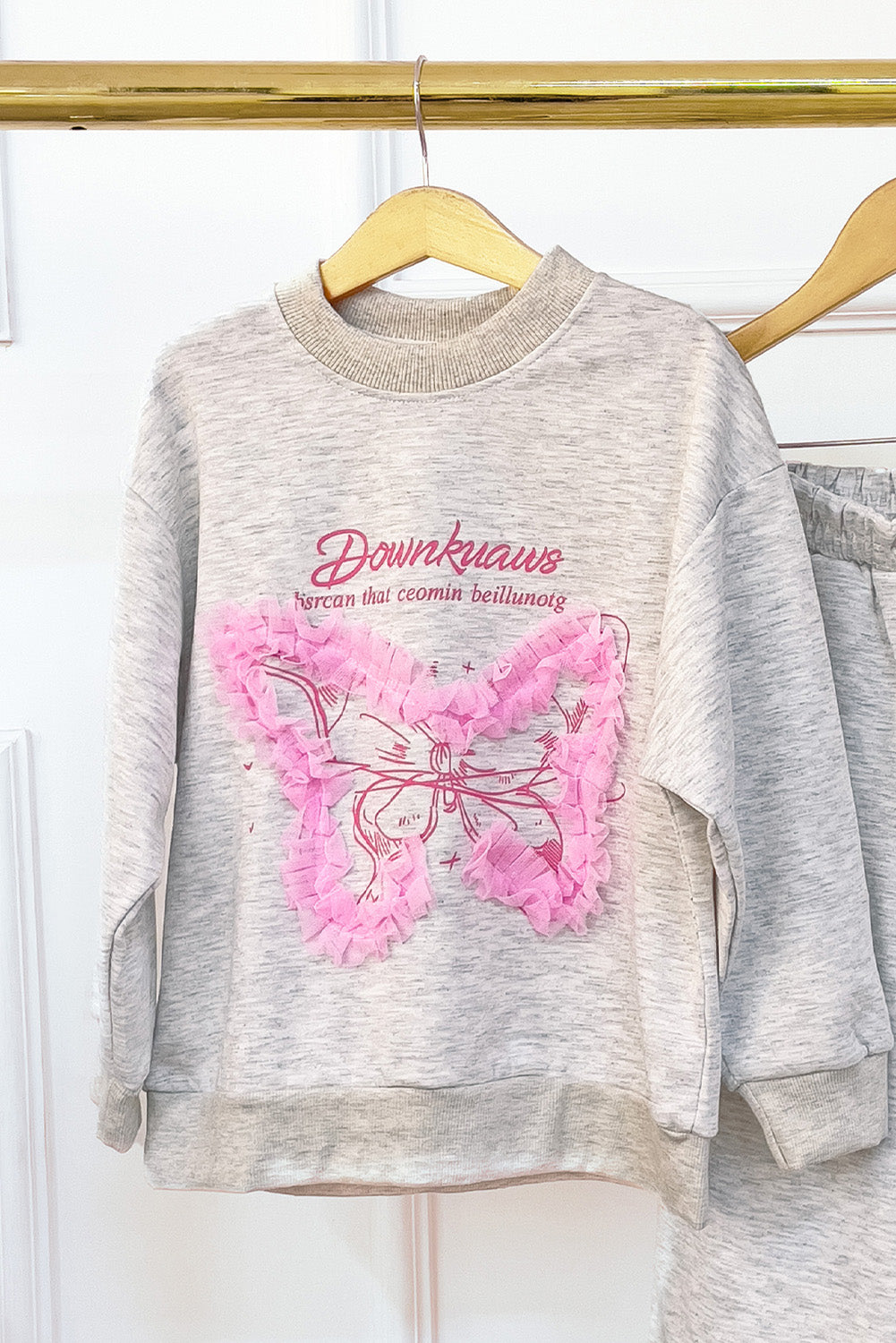Conjunto Buzo con Mariposa en Tull