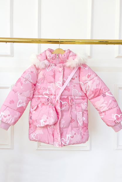 Chaqueta Impermeable Estampada