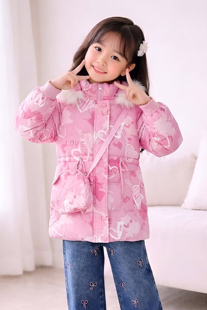 Chaqueta Impermeable Estampada