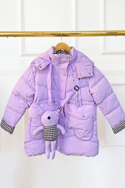 Chaqueta Impermeable con Osito