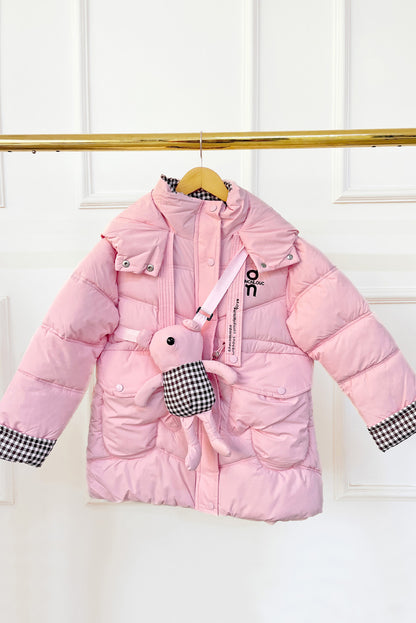 Chaqueta Impermeable con Osito