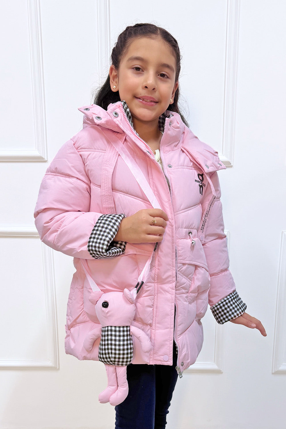 Chaqueta Impermeable con Osito