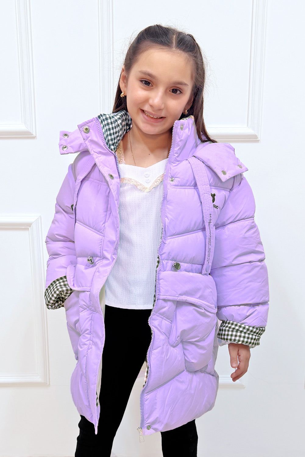Chaqueta Impermeable con Osito