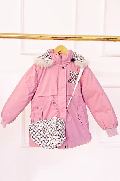 Chaqueta Impermeable con Cartera