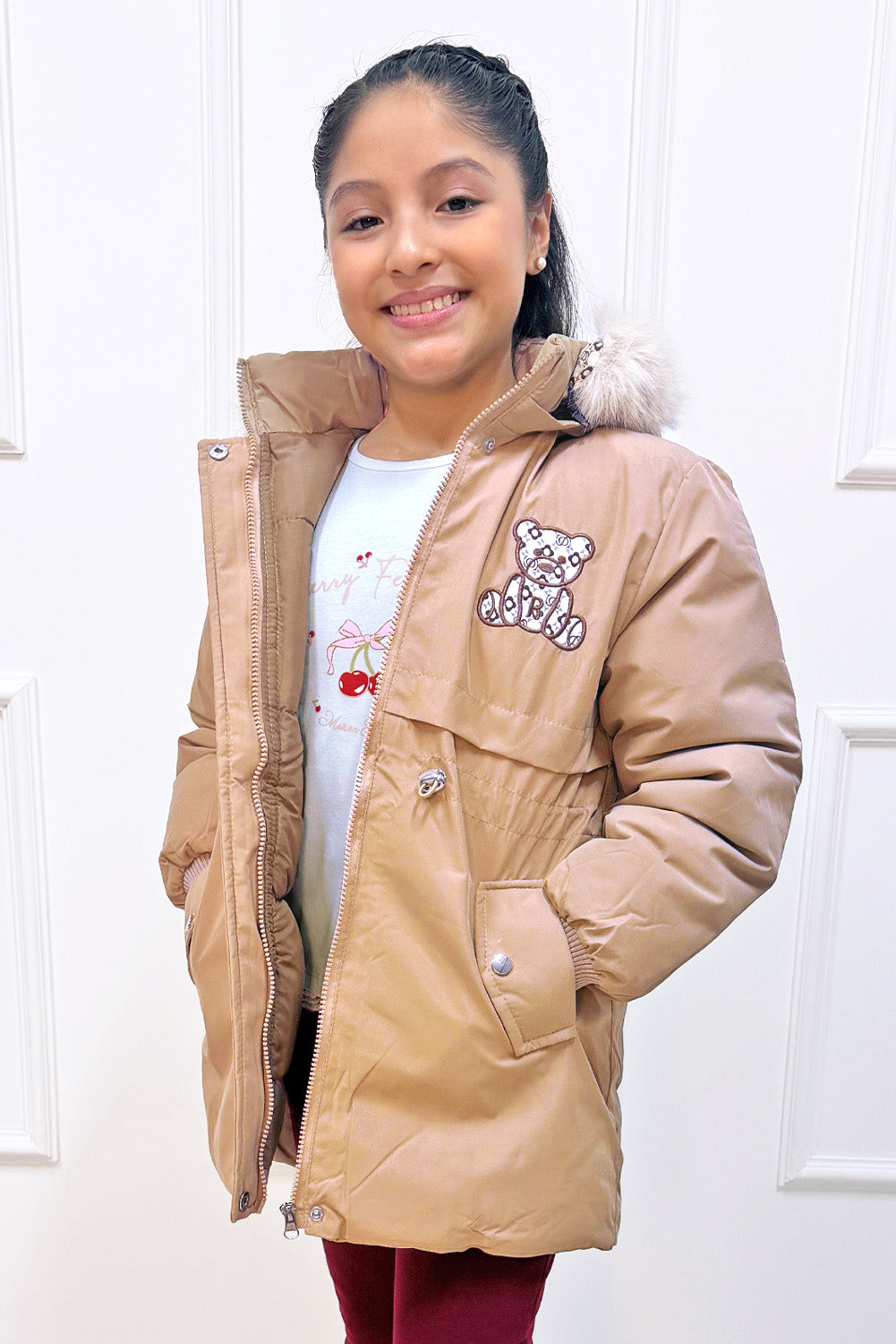 Chaqueta Impermeable con Cartera
