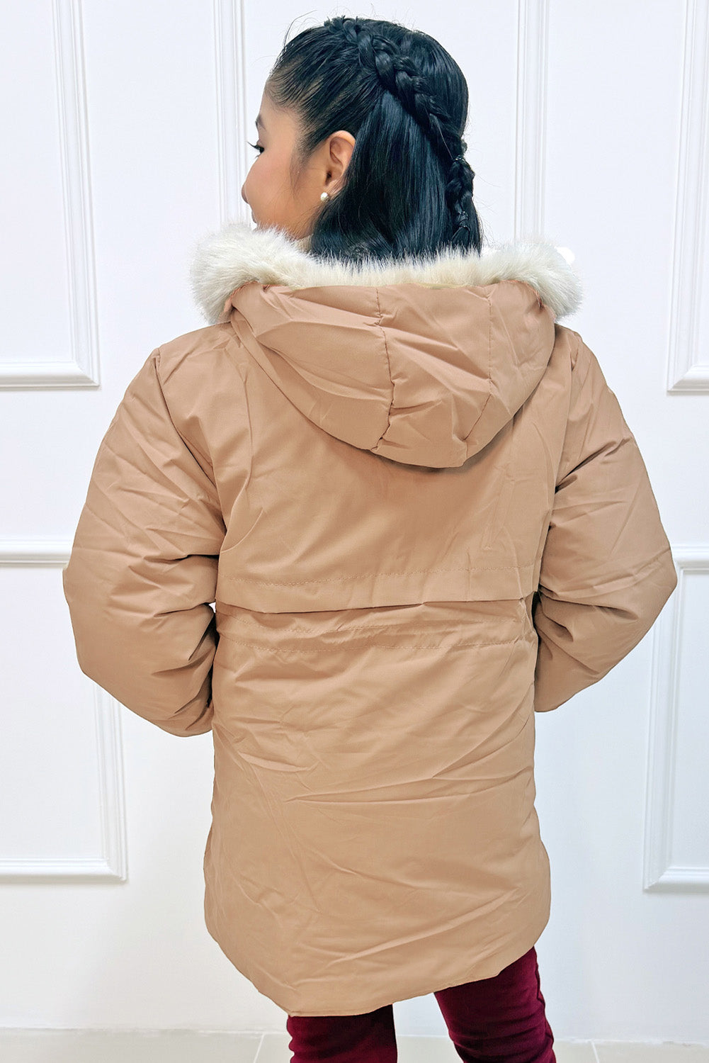 Chaqueta Impermeable con Cartera