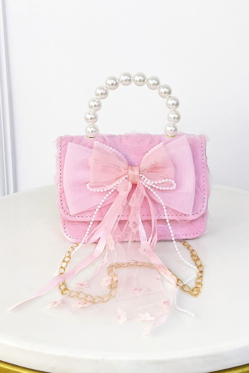 Cartera con Tull Floral