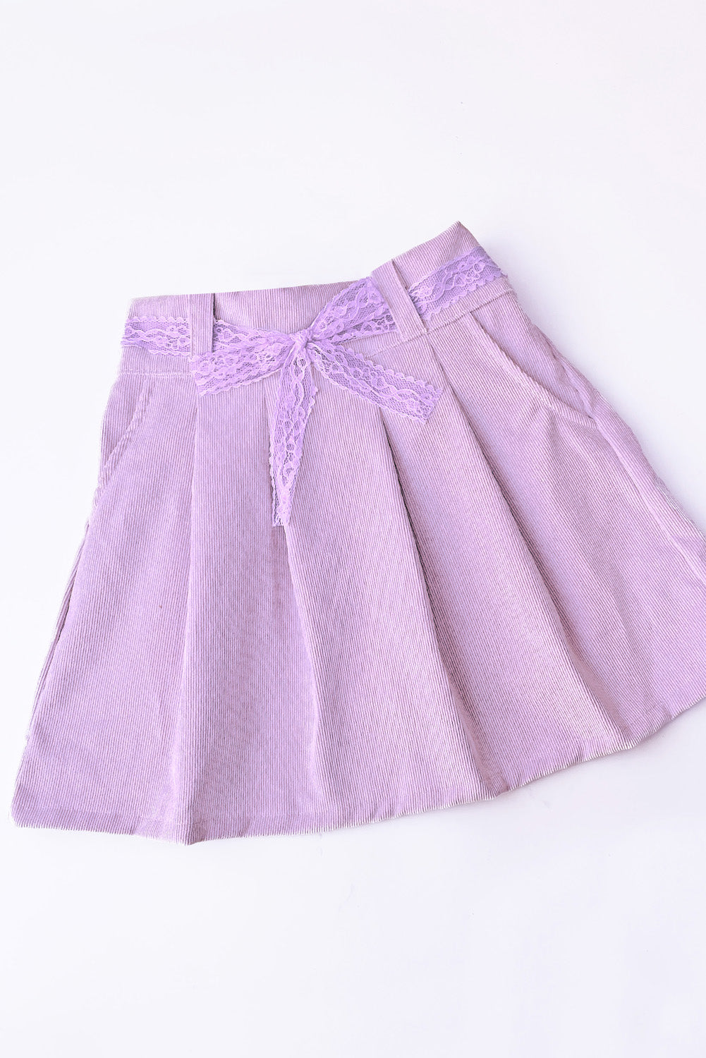 Falda Short con Detalle de Greca