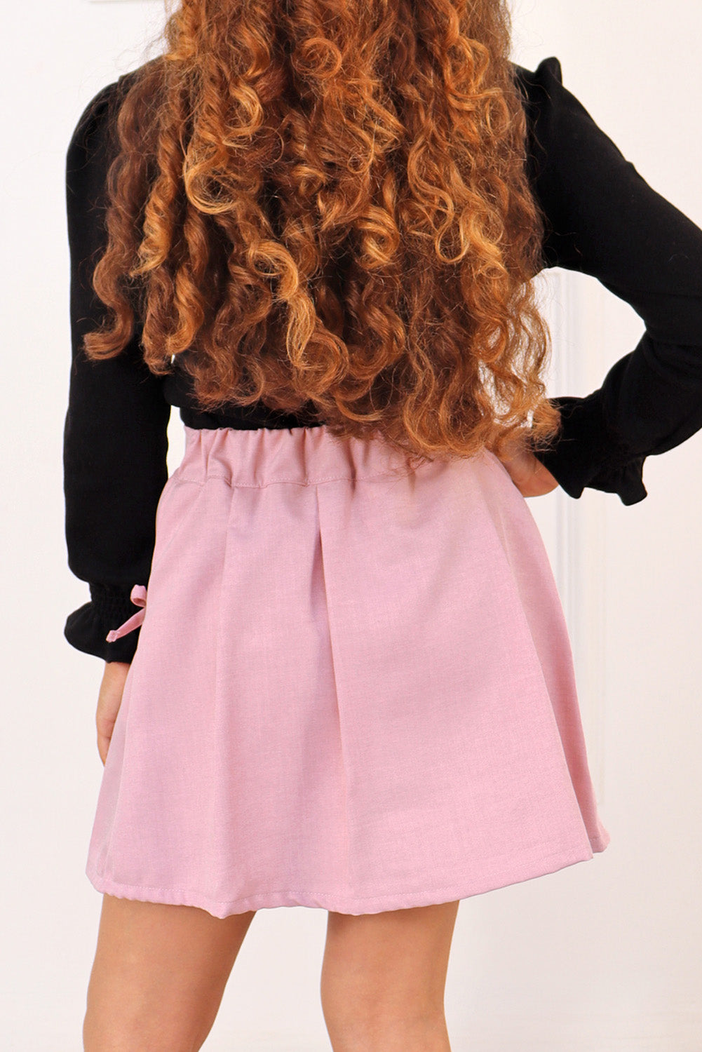 Falda Short Tableada con Bolsillos Funciopnales