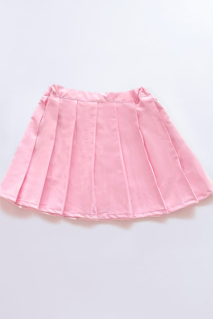 Falda Short Tableada