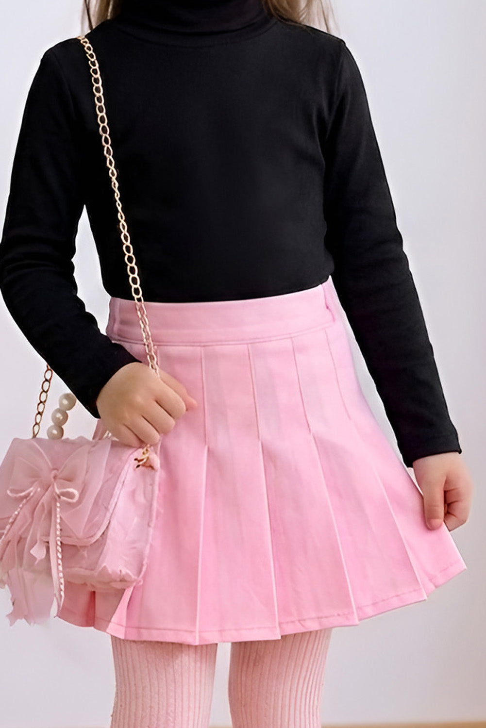 Falda Short Tableada
