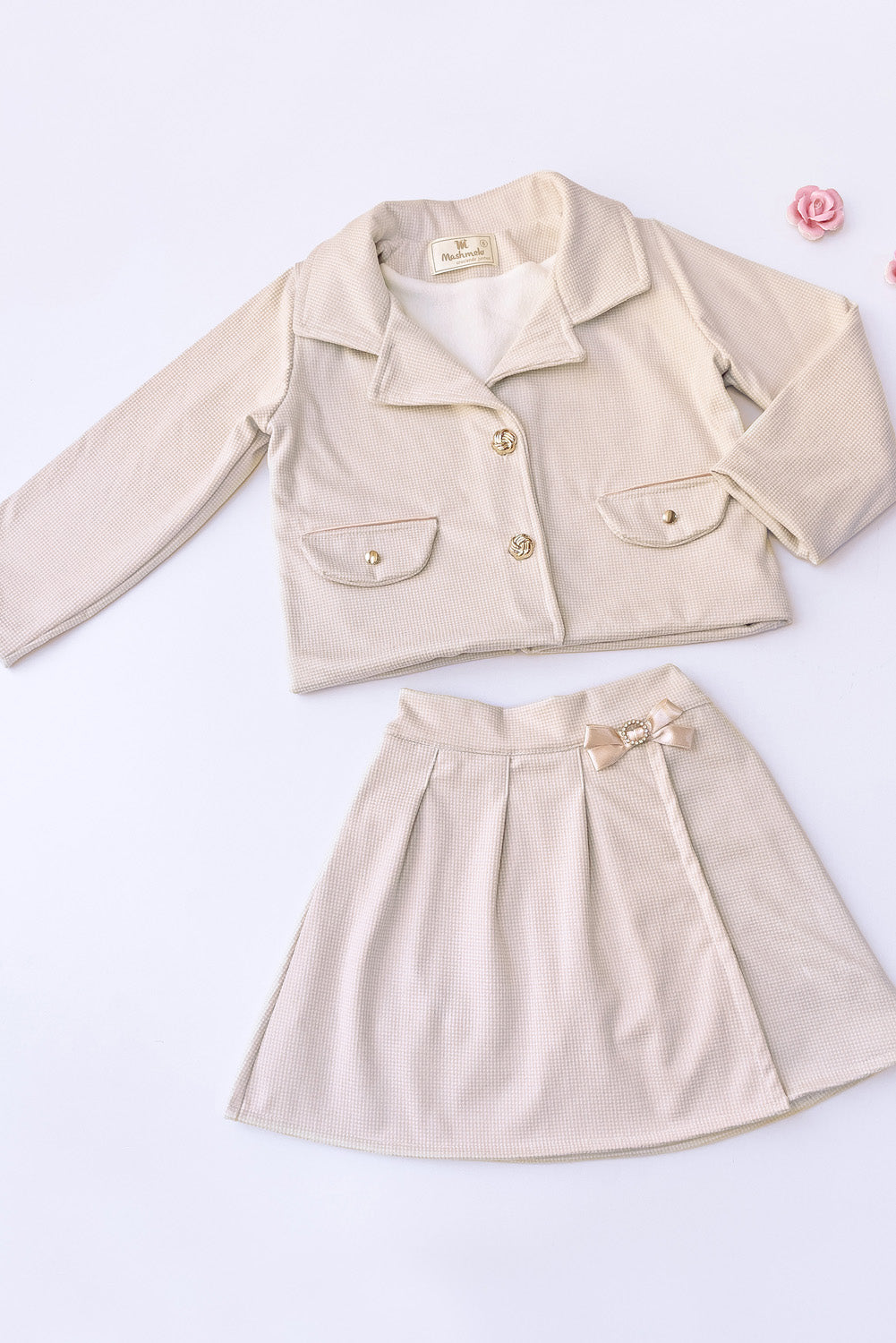 Set de 2 piezas estilo chanel