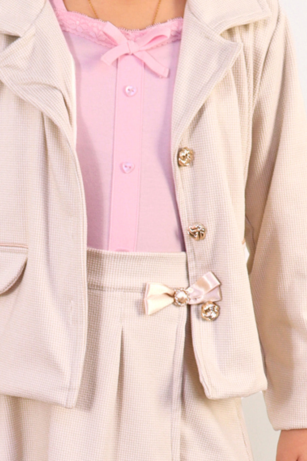 Set de 2 piezas estilo chanel