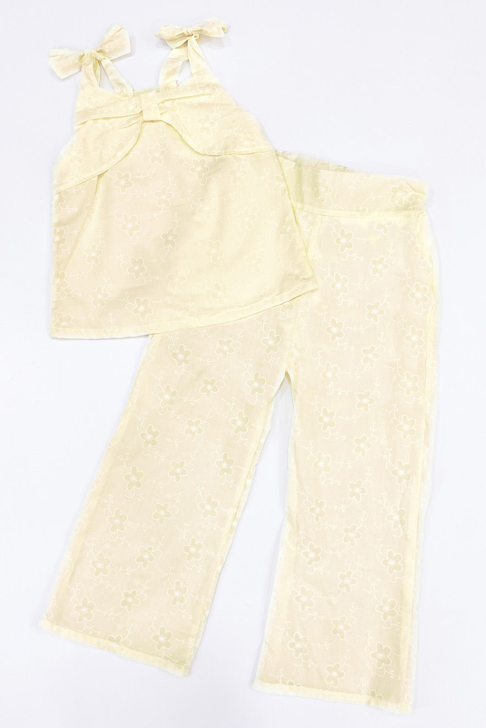 Conjunto de 2 Piezas en Broderie