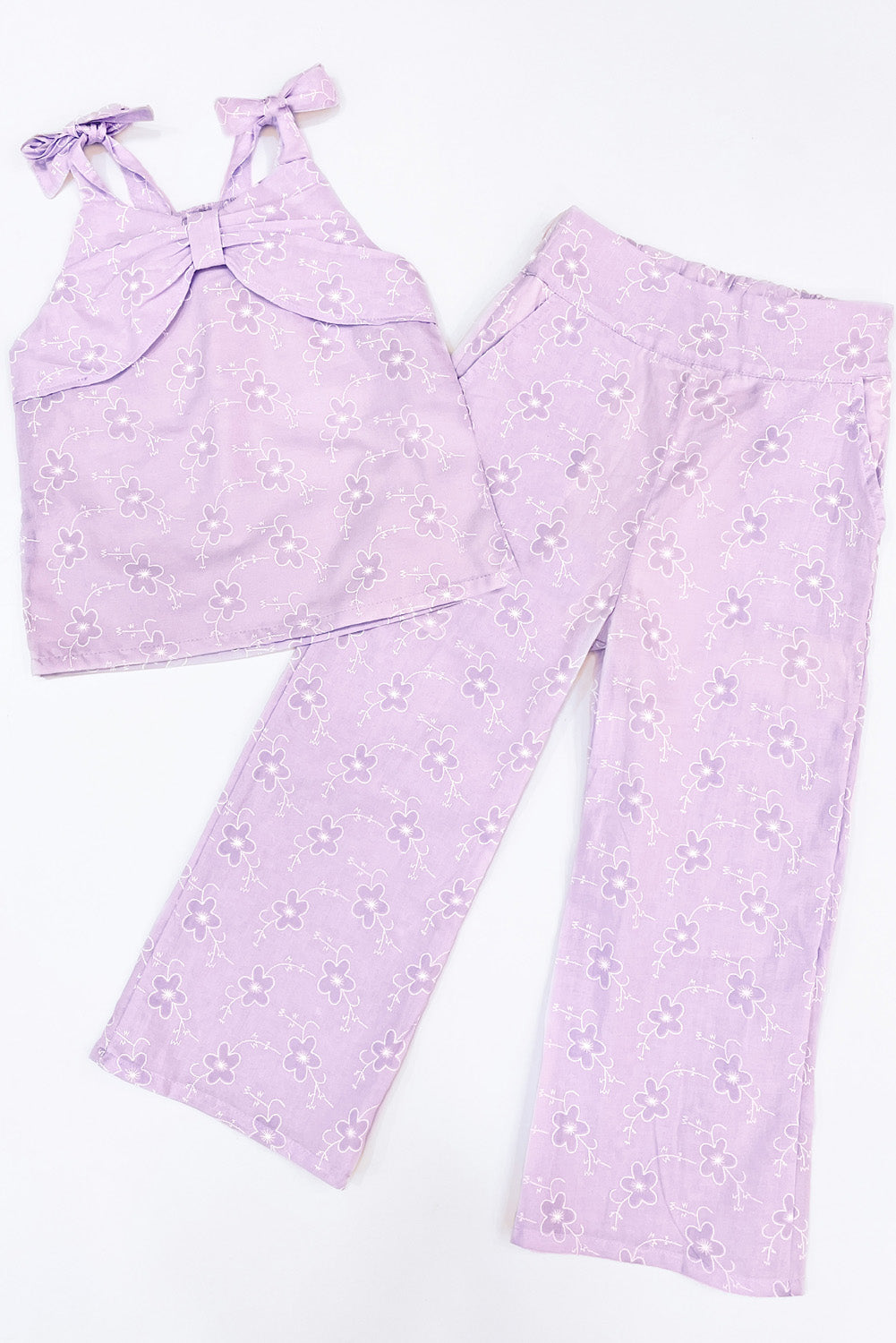Conjunto de 2 Piezas en Broderie
