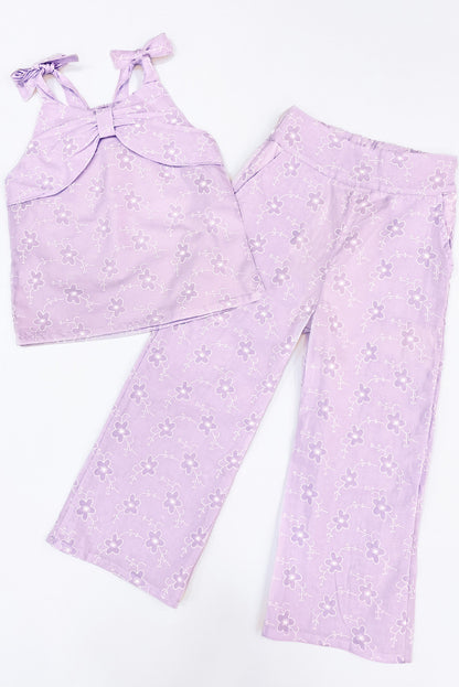 Conjunto de 2 Piezas en Broderie