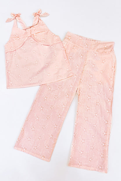 Conjunto de 2 Piezas en Broderie
