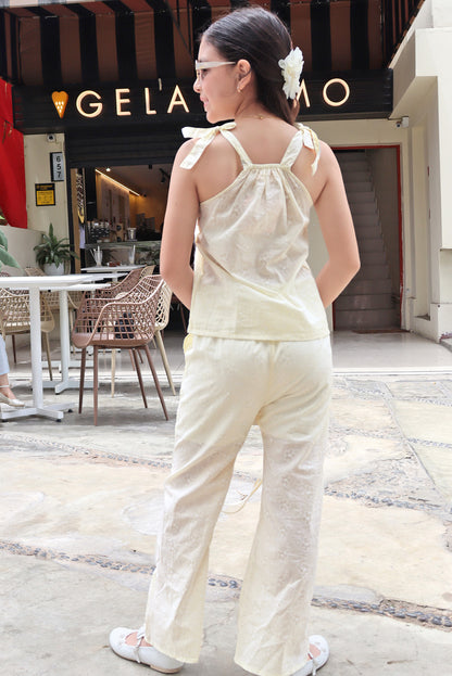 Set de 2 Piezas en Broderie