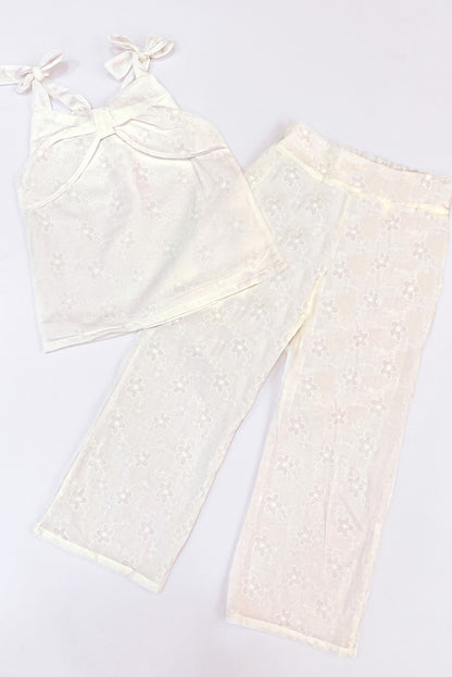 Conjunto de 2 Piezas en Broderie
